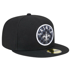 New Orleans Saints New Era Checkered 59FIFTY Fitted Hat