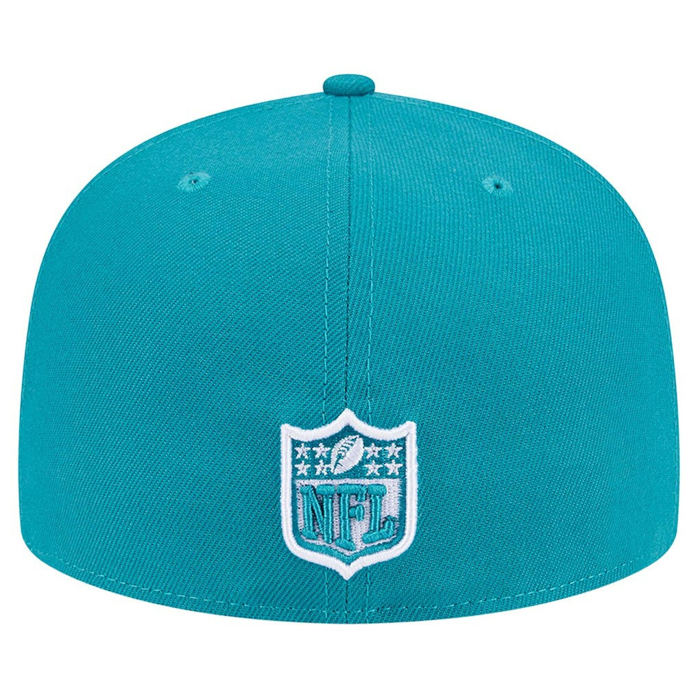Miami Dolphins New Era Checkered 59FIFTY Fitted Hat