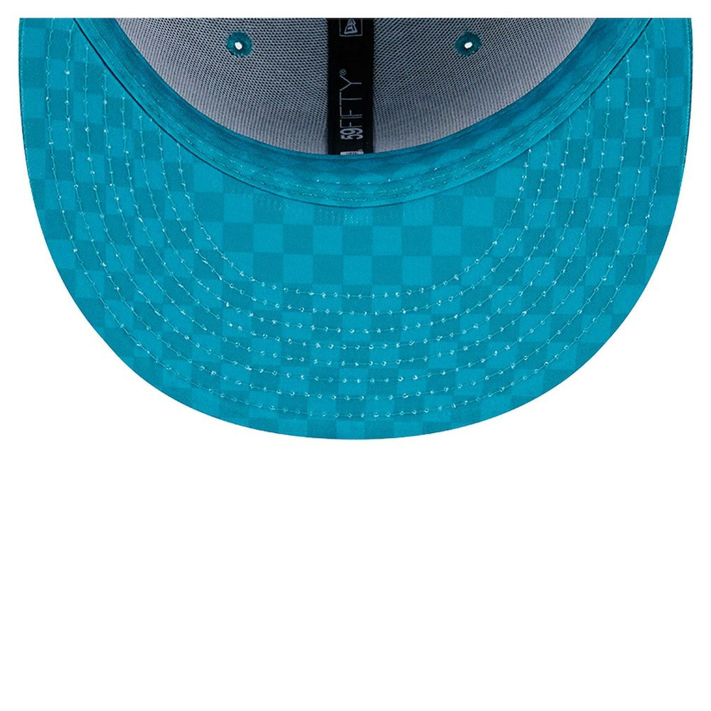 Miami Dolphins New Era Checkered 59FIFTY Fitted Hat