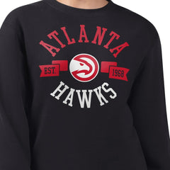 Atlanta Hawks G-III 4Her by Carl Banks Women's Large Team Logo Graphic Fleece Pullover Sweatshirt On Sale