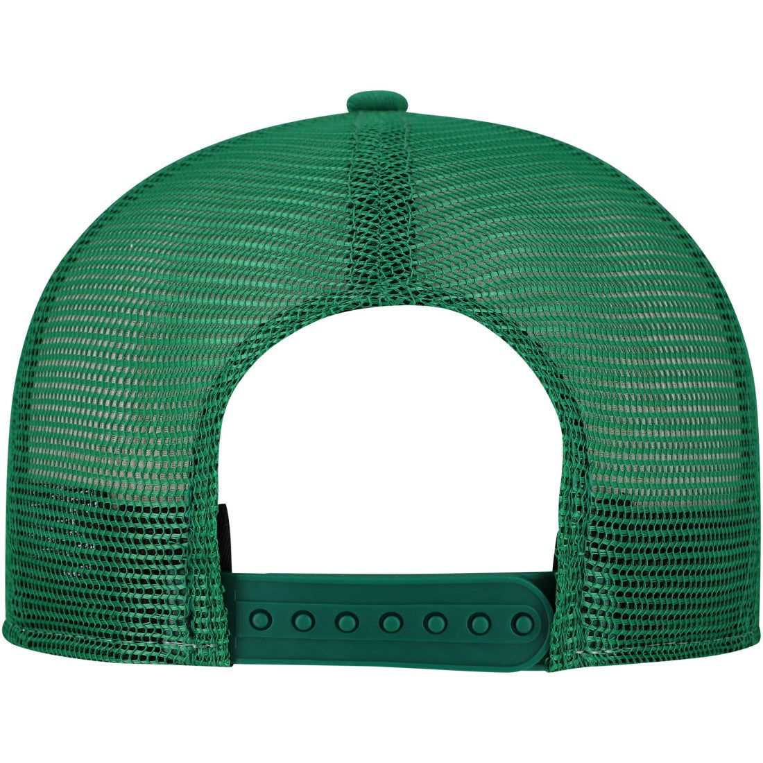 New York Jets New Era Striped A-Frame 9FIFTY Adjustable Trucker Snapback Hat