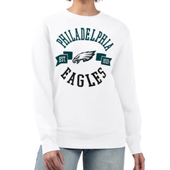 Philadelphia Eagles  G-III 4Her by Carl Banks Women's Large Team Graphic Fleece Pullover Sweatshirt