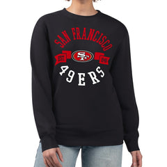 San Francisco 49ers  G-III 4Her by Carl Banks Women's Large Team Graphic Fleece Pullover Sweatshirt