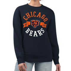 Chicago Bears  G-III 4Her by Carl Banks Women's Large Team Graphic Fleece Pullover Sweatshirt