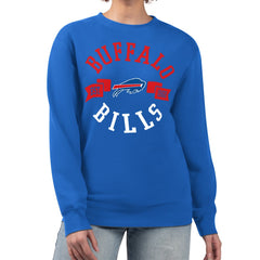Buffalo Bills  G-III 4Her by Carl Banks Women's Large Team Graphic Fleece Pullover Sweatshirt