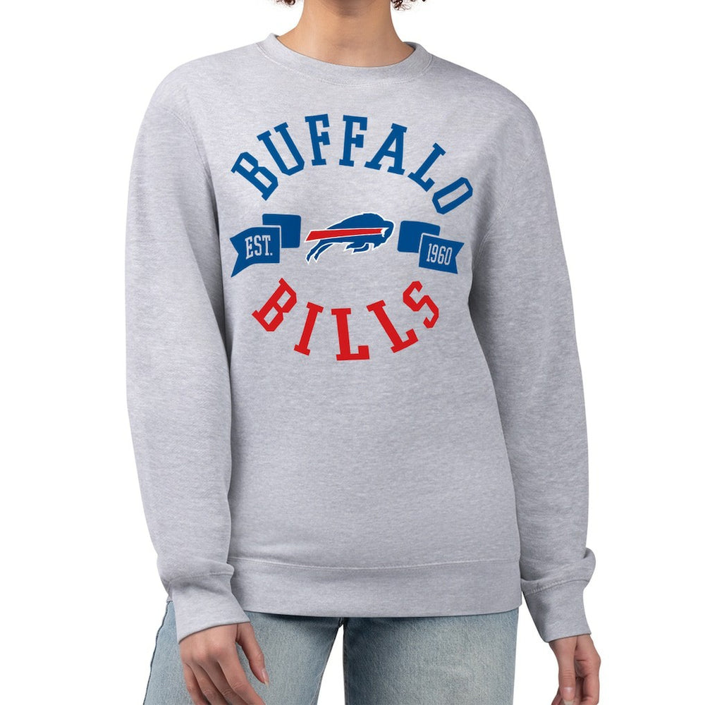 Buffalo Bills  G-III 4Her by Carl Banks Women's Large Team Graphic Fleece Pullover Sweatshirt
