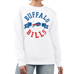 Buffalo Bills  G-III 4Her by Carl Banks Women's Large Team Graphic Fleece Pullover Sweatshirt