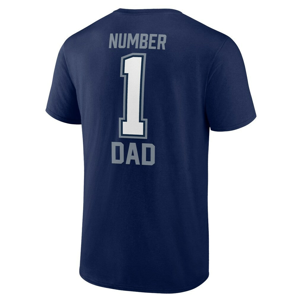 Dallas Cowboys  Father's Day #1 Dad T-Shirt