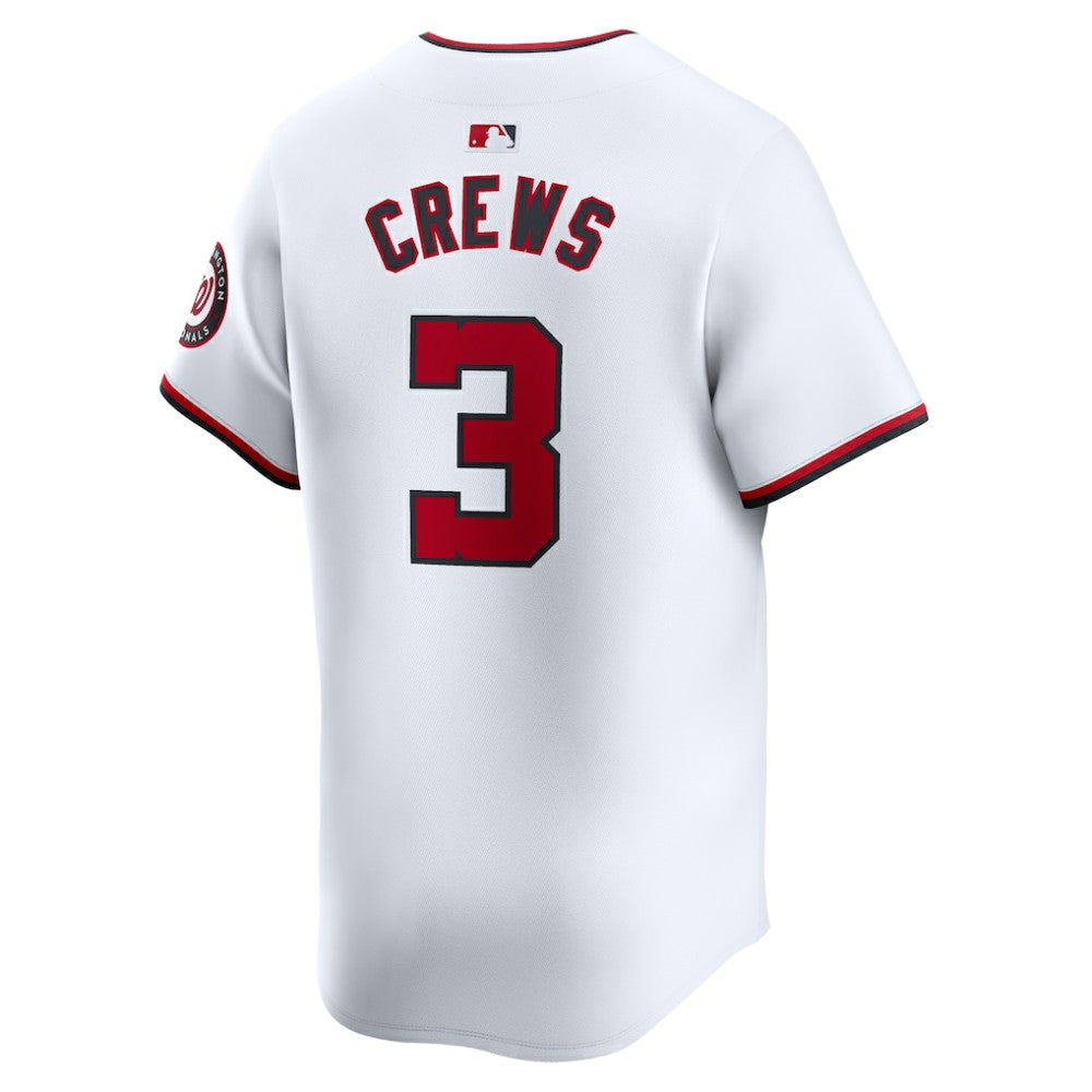 Dylan Crews Washington Nationals Nike Home Limited Player Jersey | MLB Sale