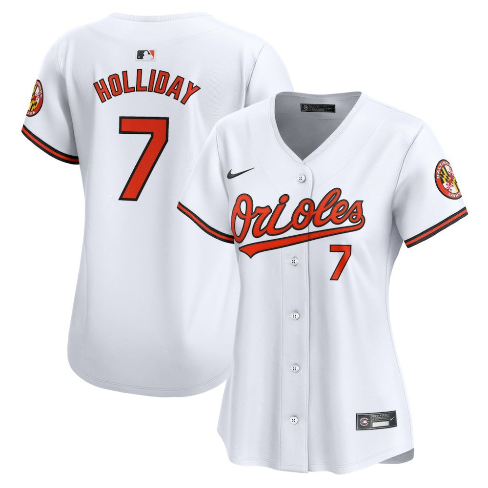 Jackson Holliday Baltimore Orioles Nike Women's Home Limited Player Jersey | MLB On Sale