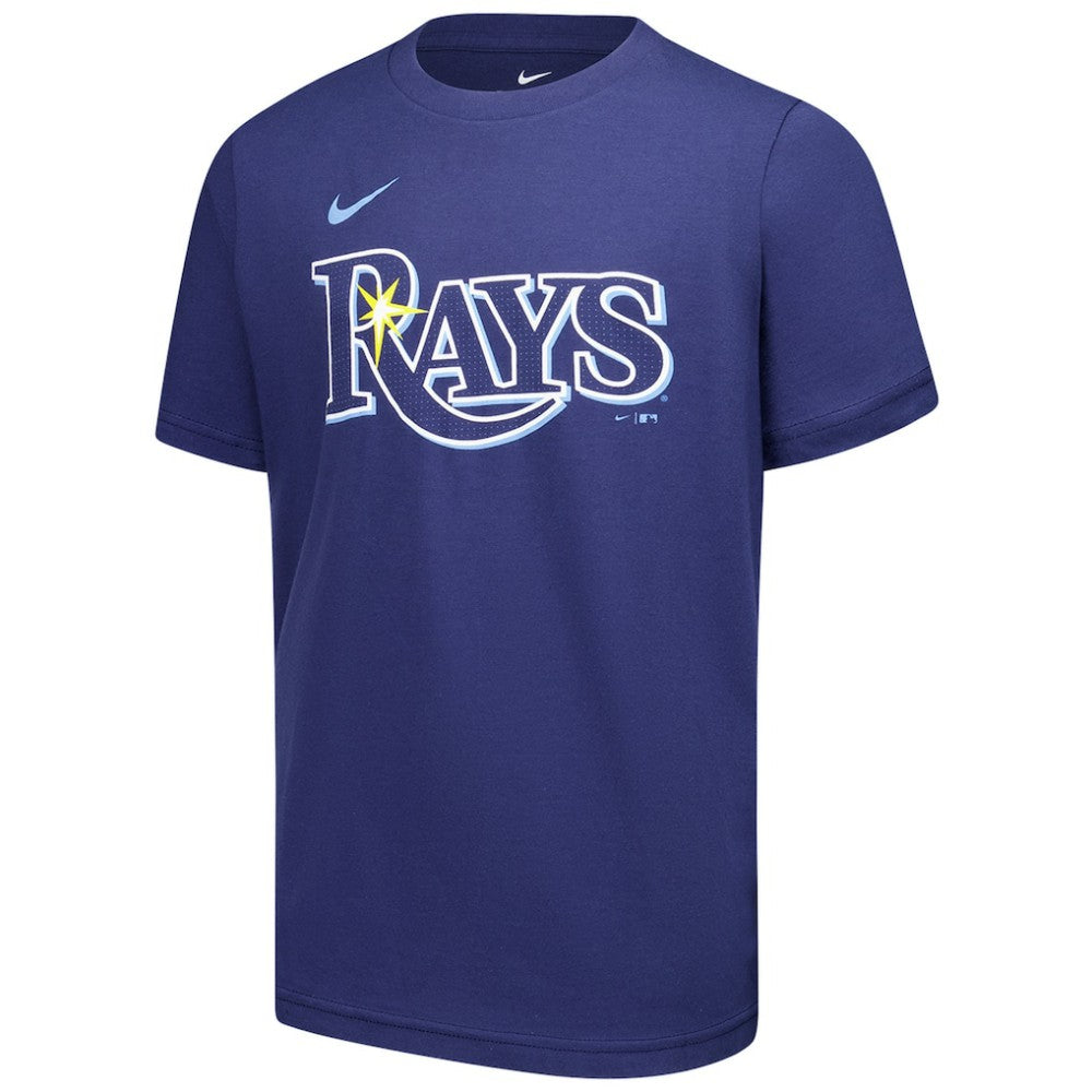 Junior Caminero Tampa Bay Rays Nike Youth Name & Number T-Shirt | MLB New