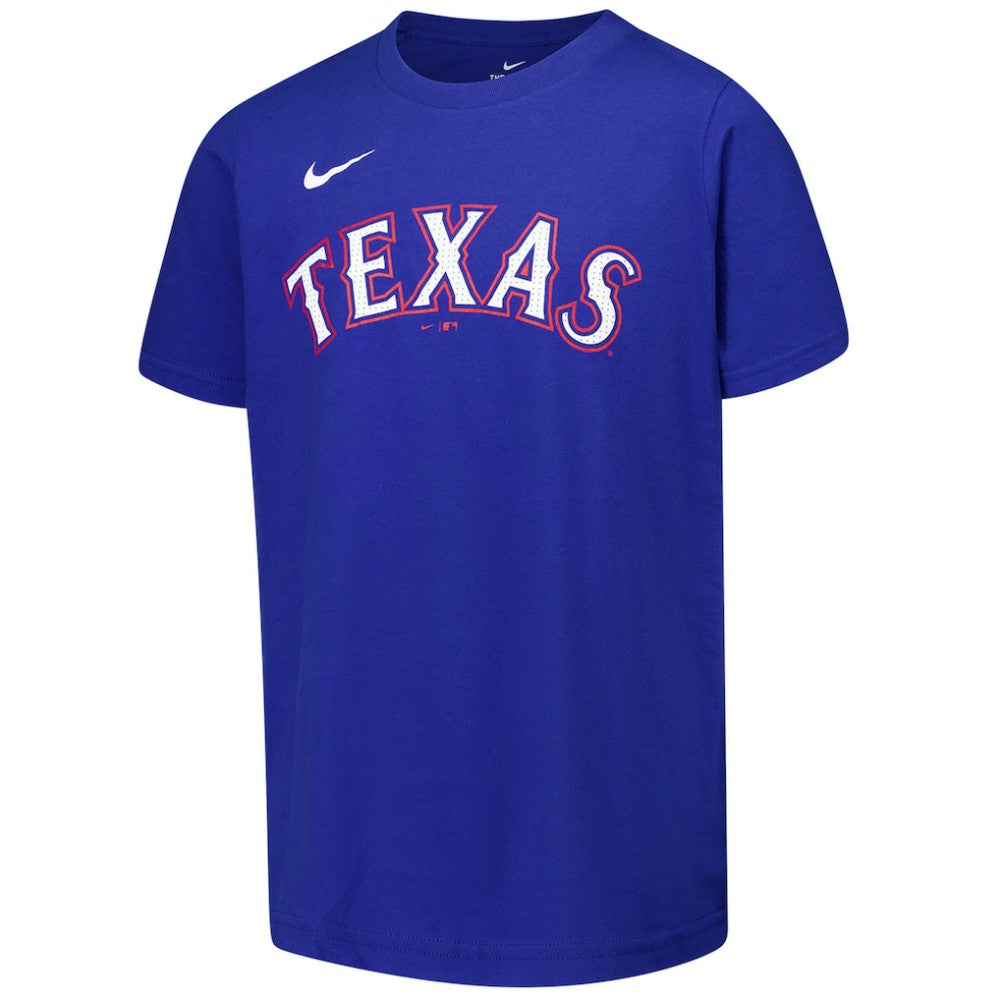 Evan Carter Texas Rangers Nike Youth Name & Number T-Shirt | MLB New
