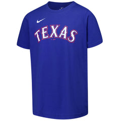 Evan Carter Texas Rangers Nike Youth Name & Number T-Shirt | MLB New