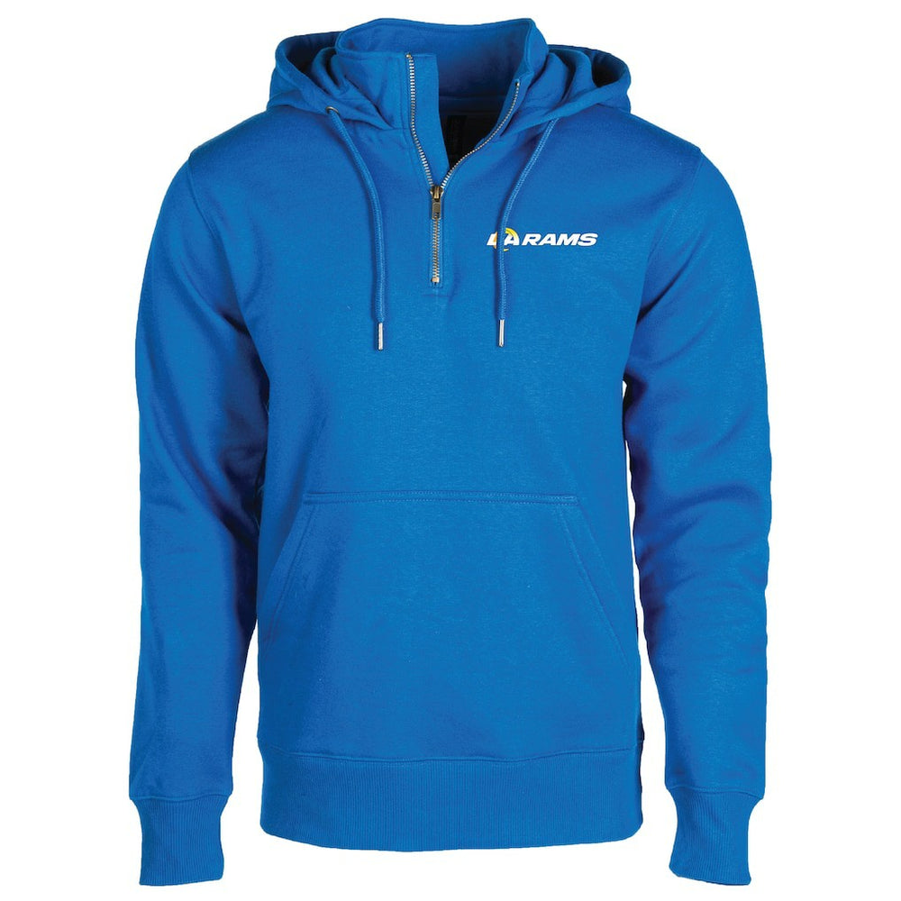 Los Angeles Rams  Dunbrooke Unisex Defender Quarter-Zip Hoodie