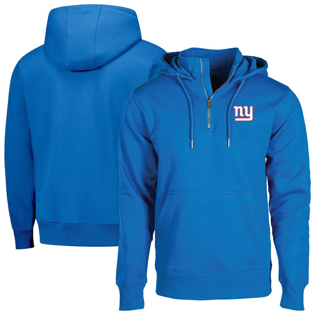 New York Giants  Dunbrooke Unisex Defender Quarter-Zip Hoodie