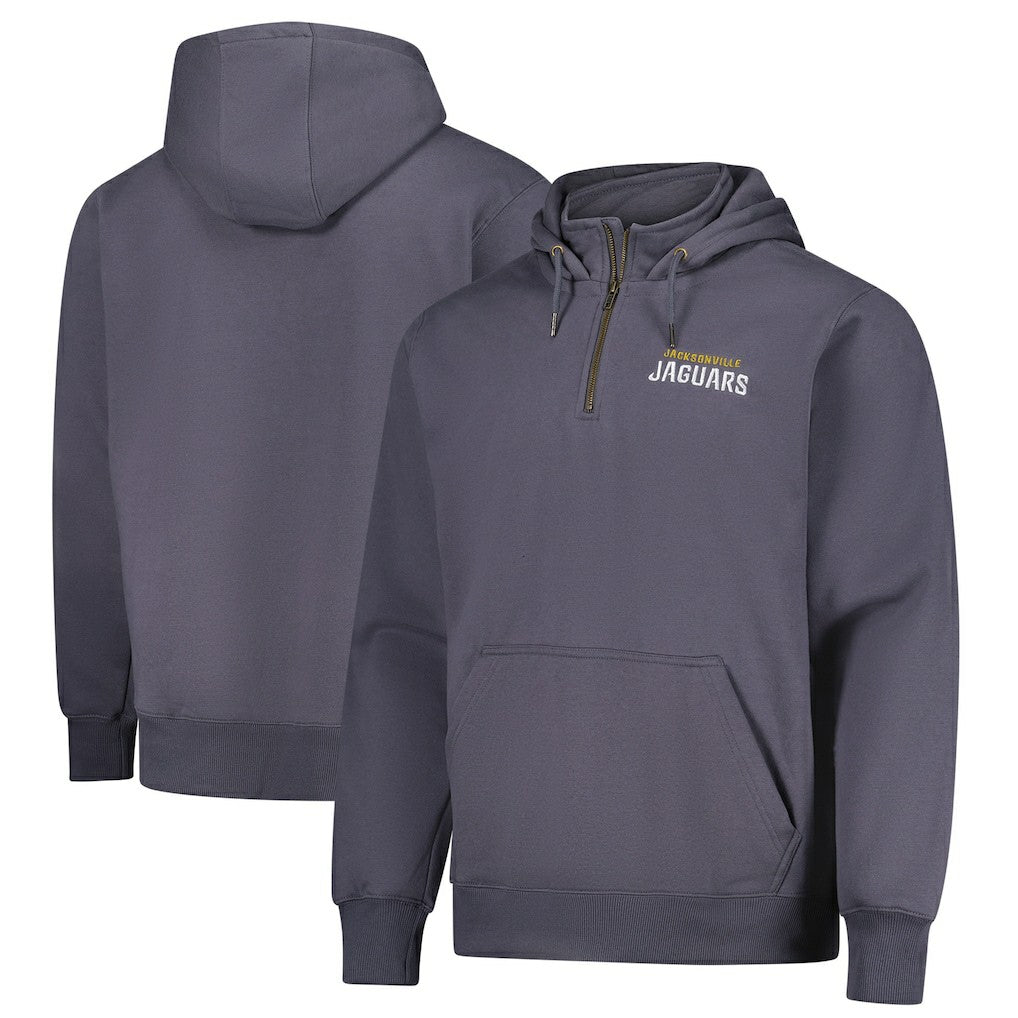 Jacksonville Jaguars  Dunbrooke Unisex Defender Quarter-Zip Hoodie