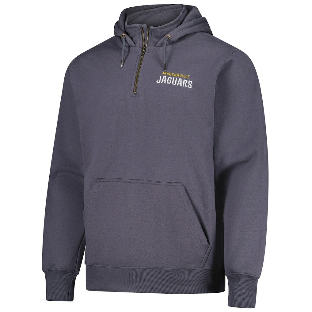 Jacksonville Jaguars  Dunbrooke Unisex Defender Quarter-Zip Hoodie
