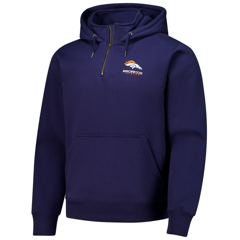 Denver Broncos  Dunbrooke Unisex Defender Quarter-Zip Hoodie