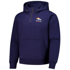Denver Broncos  Dunbrooke Unisex Defender Quarter-Zip Hoodie