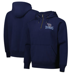 Tennessee Titans  Dunbrooke Unisex Defender Quarter-Zip Hoodie