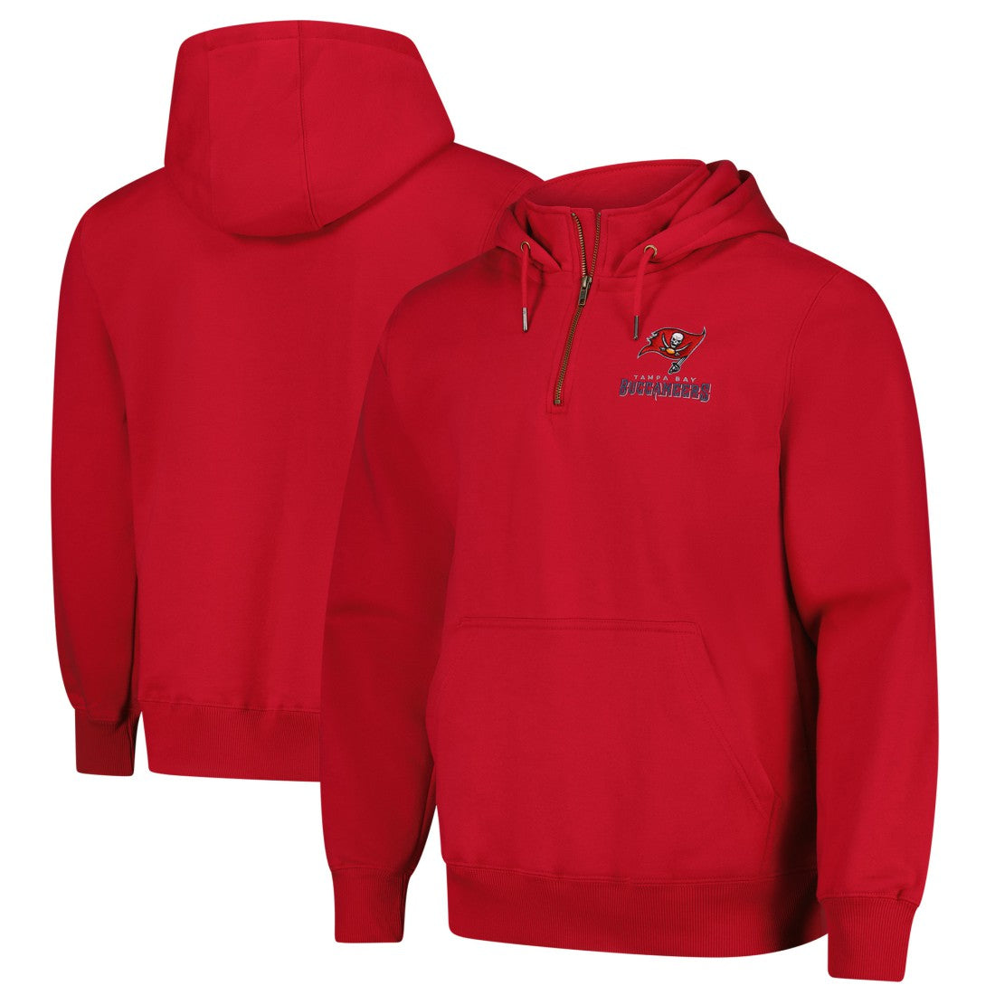 Tampa Bay Buccaneers  Dunbrooke Unisex Defender Quarter-Zip Hoodie