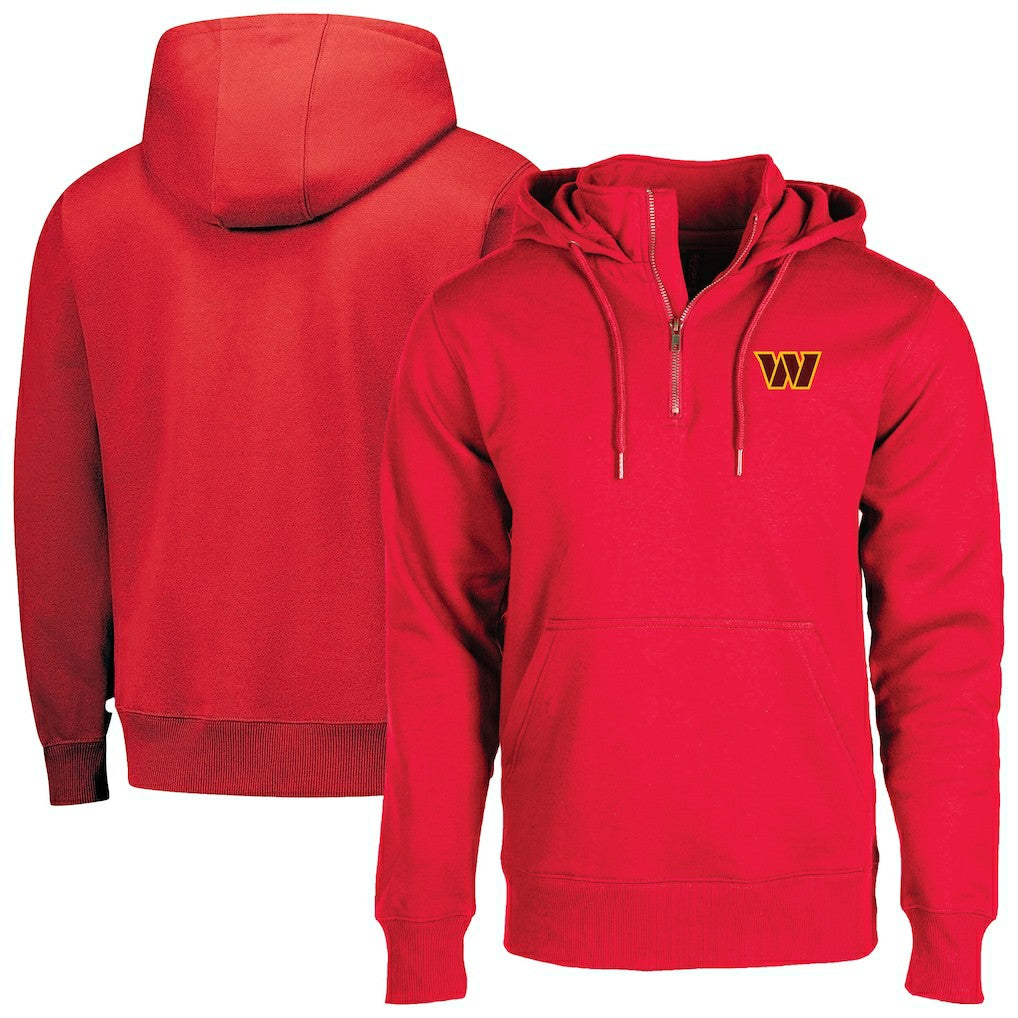 Washington Commanders  Dunbrooke Unisex Defender Quarter-Zip Hoodie