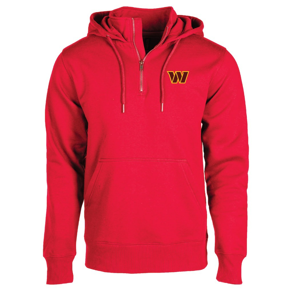 Washington Commanders  Dunbrooke Unisex Defender Quarter-Zip Hoodie