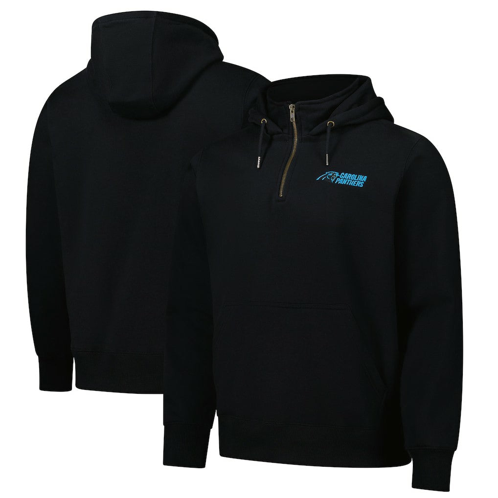 Carolina Panthers  Dunbrooke Unisex Defender Quarter-Zip Hoodie