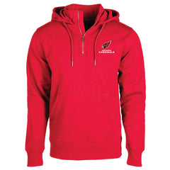 Arizona Cardinals  Dunbrooke Unisex Defender Quarter-Zip Hoodie