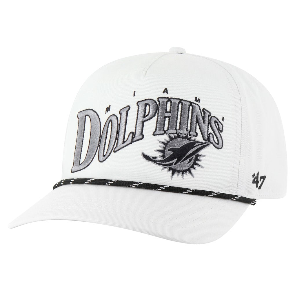 Miami Dolphins 47 brand '47 Wave Speckle Hitch Rope Adjustable Hat
