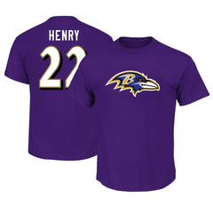 Baltimore Ravens Fanatics Derrick Henry  Big & Tall Player Name & Number T-Shirt