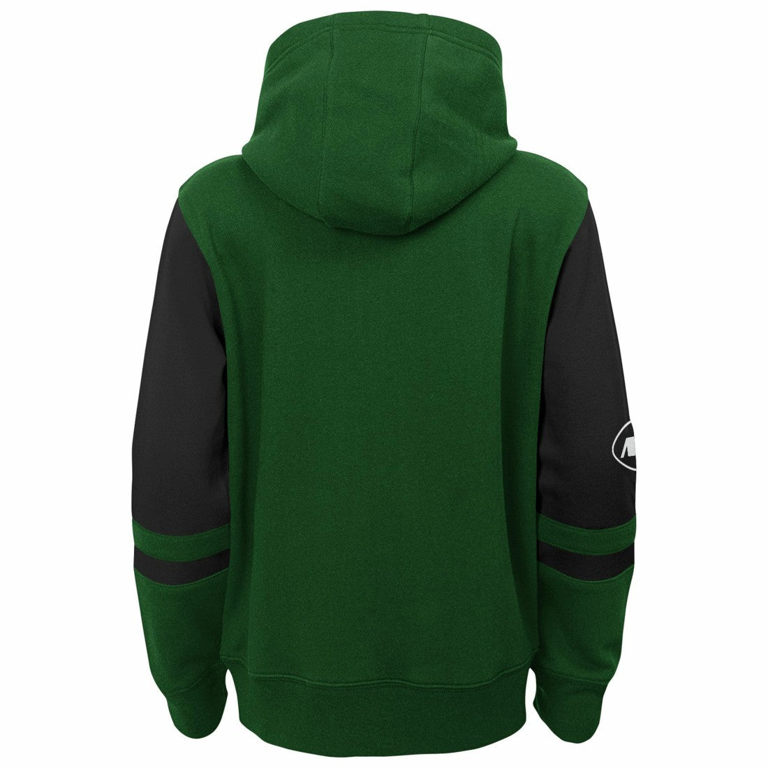 New York Jets  Youth Stadium Color-Block Full-Zip Hoodie