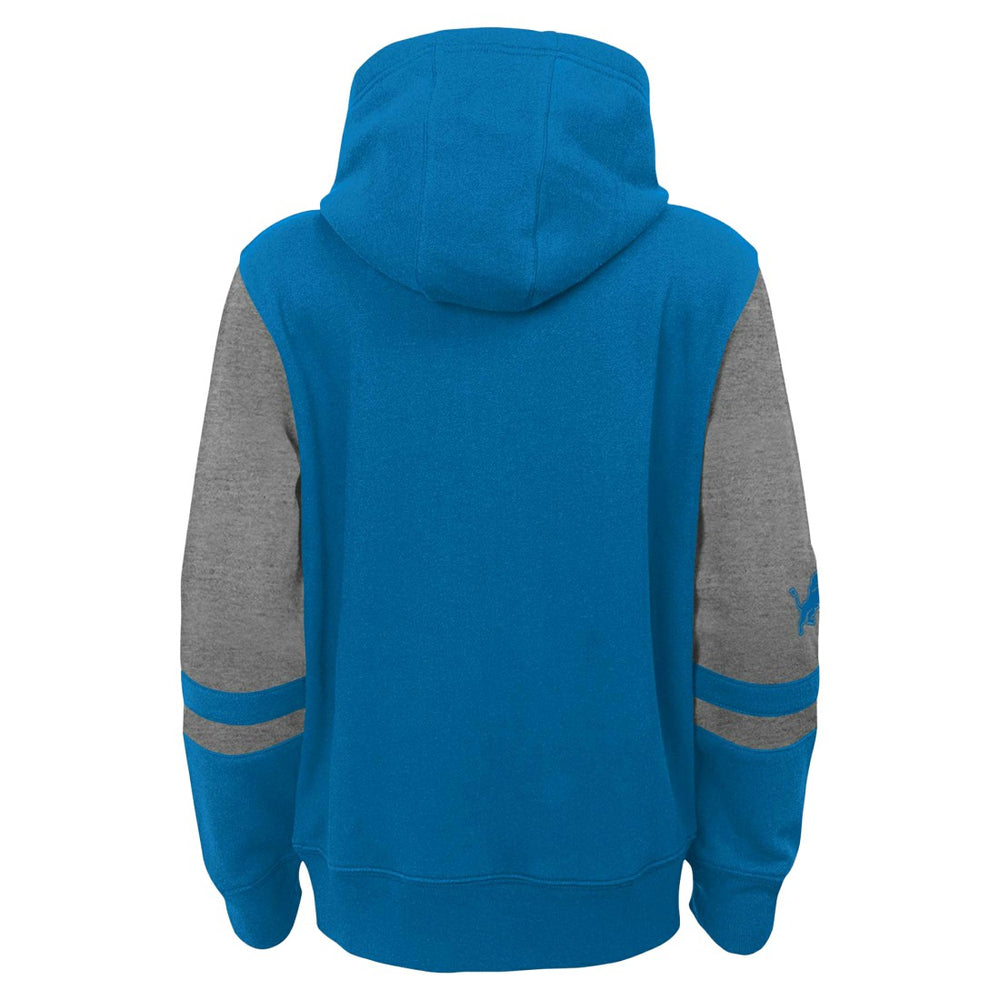 Detroit Lions  Preschool Stadium Color Block Full-Zip Hoodie