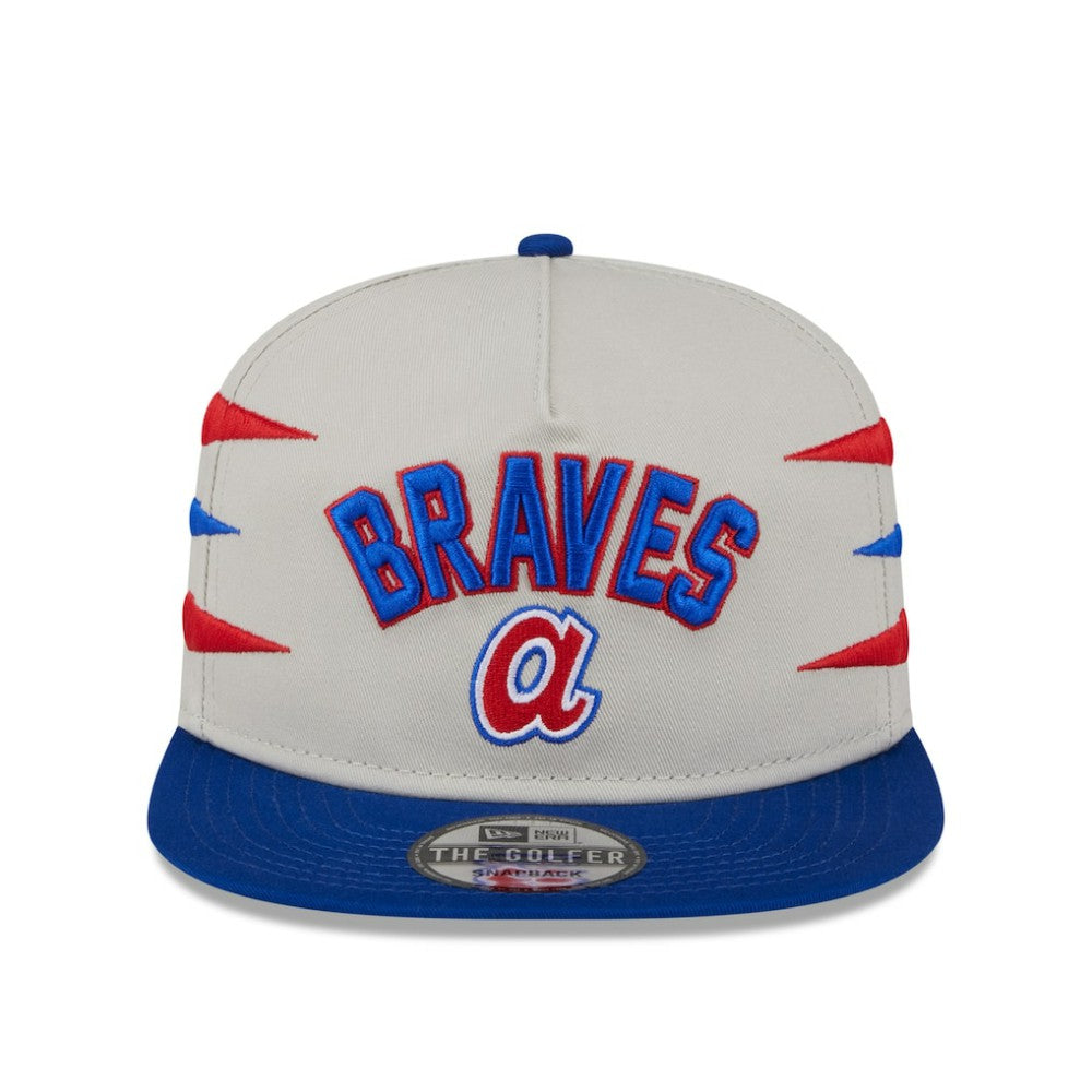 Atlanta Braves New Era Iron Golfer Snapback Hat | MLB New
