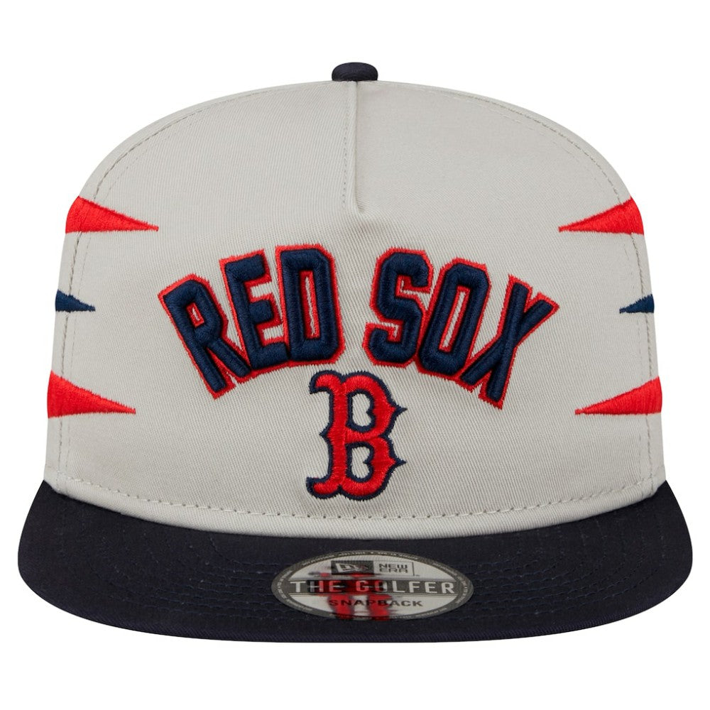 Boston Red Sox New Era Iron Golfer Snapback Hat | MLB Outlet