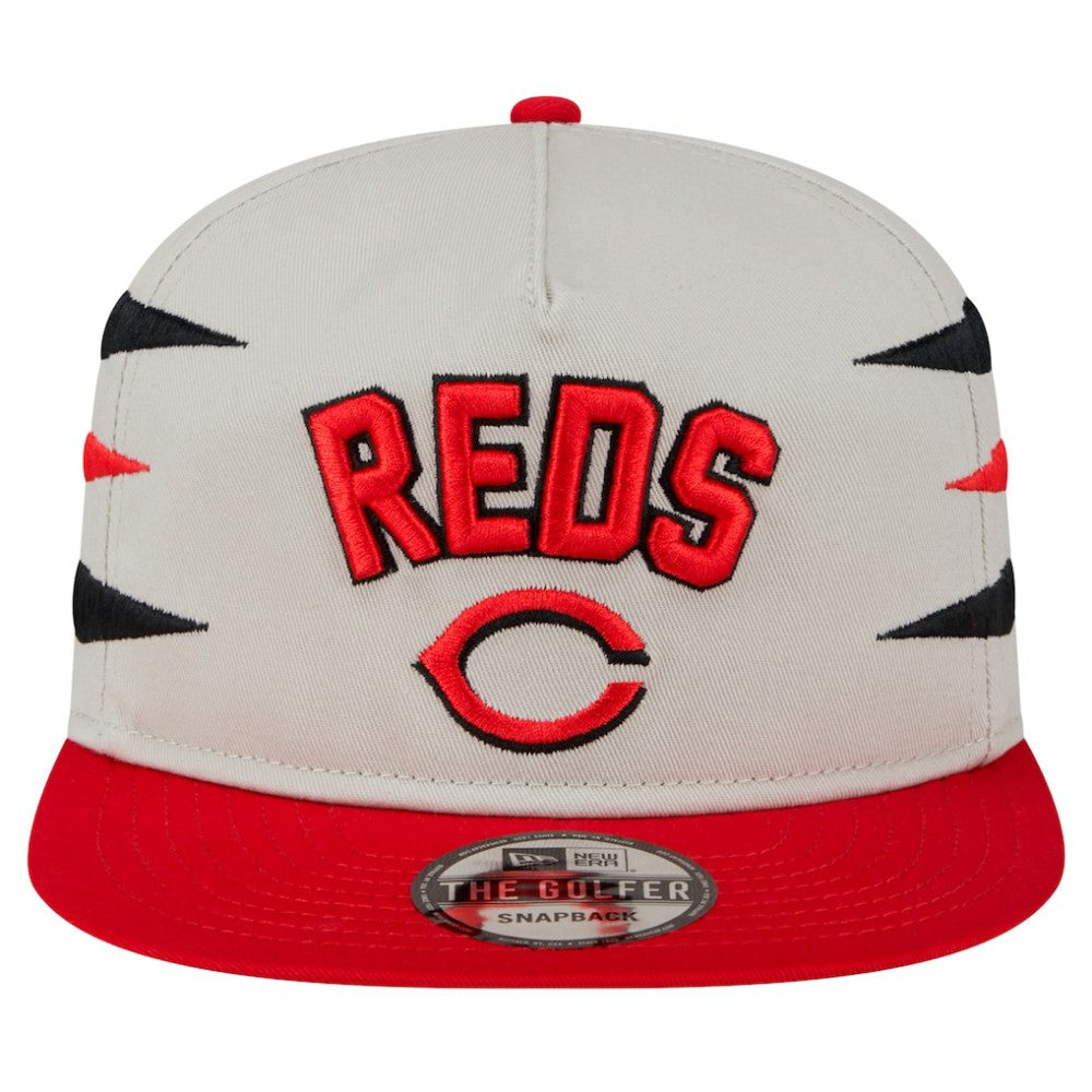 Cincinnati Reds New Era Iron Golfer Snapback Hat | MLB For sale