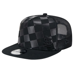 St. Louis Cardinals New Era Score Check 9FIFTY A-Frame Trucker Snapback Hat | MLB On Sale