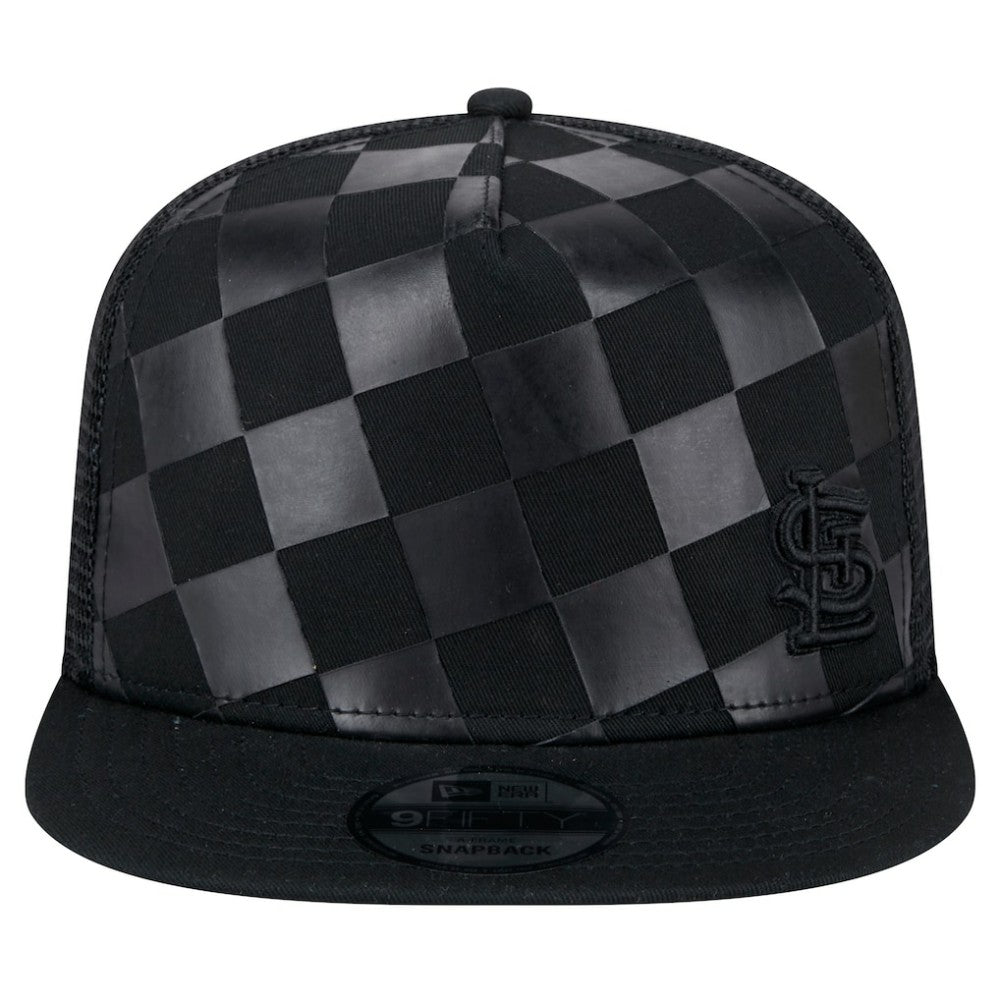 St. Louis Cardinals New Era Score Check 9FIFTY A-Frame Trucker Snapback Hat | MLB On Sale