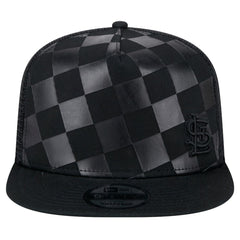 St. Louis Cardinals New Era Score Check 9FIFTY A-Frame Trucker Snapback Hat | MLB On Sale