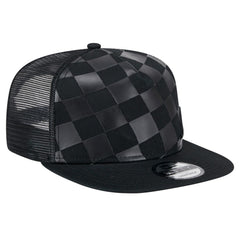 Atlanta Braves New Era Score Check A-Frame Trucker 9FIFTY Snapback Hat | MLB For sale