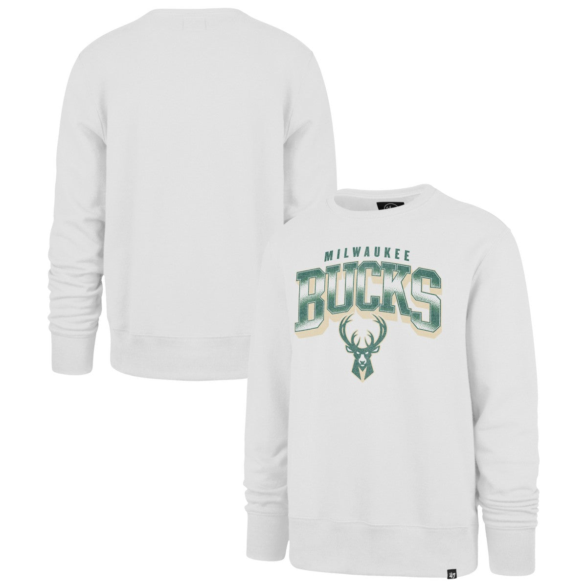 Milwaukee Bucks '47 Spotlight Headline Pullover Sweatshirt Discount