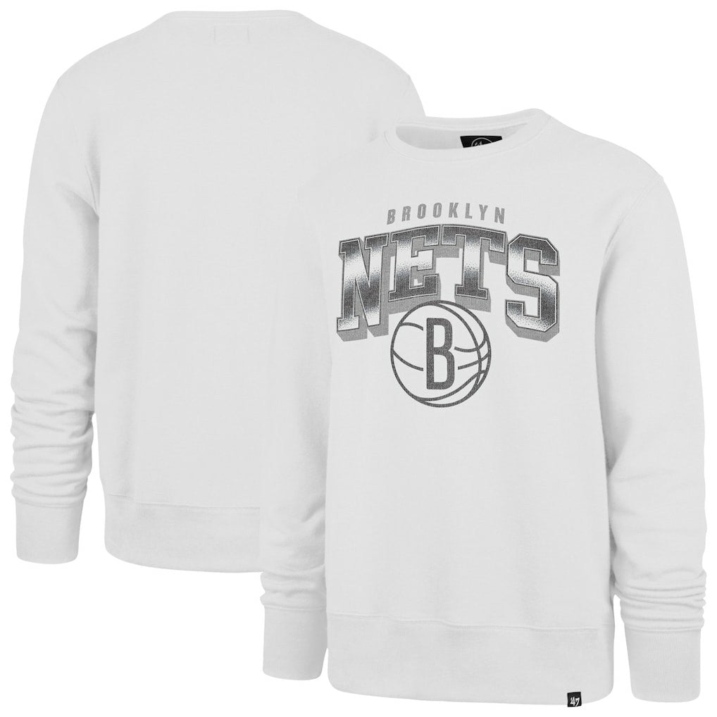 Brooklyn Nets '47 Spotlight Headline Pullover Sweatshirt New