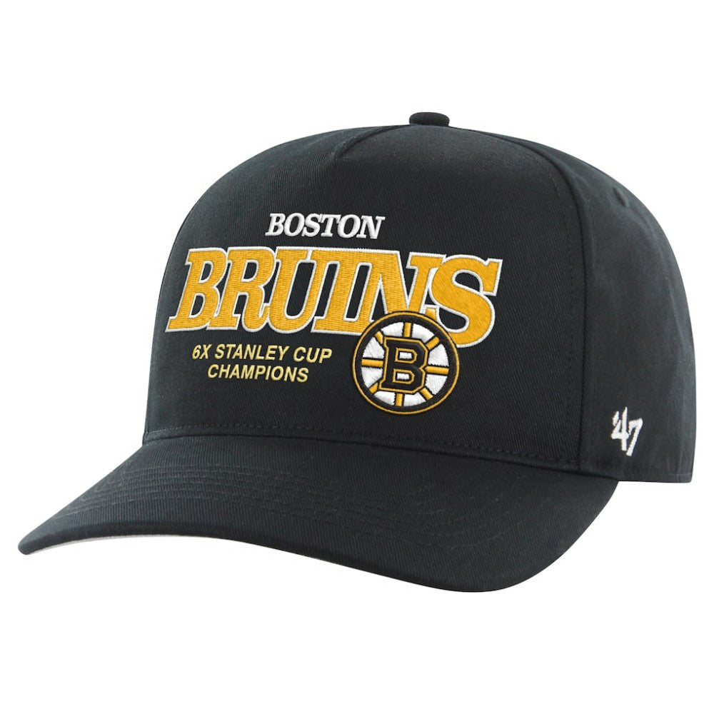 Boston Bruins '47 6X Stanley Cup Champions Penalty Box Hitch Adjustable Hat Online