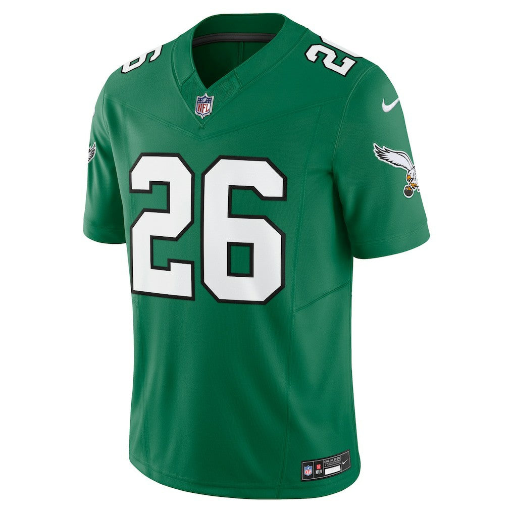 Philadelphia Eagles Nike Saquon Barkley  Alternate Vapor F.U.S.E. Limited Jersey