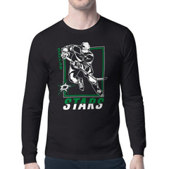Dallas Stars Starter Player Grid Long Sleeve T-Shirt Discount