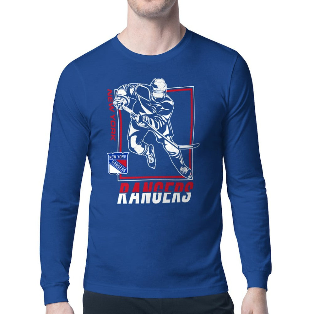 New York Rangers Starter Player Grid Long Sleeve T-Shirt Online