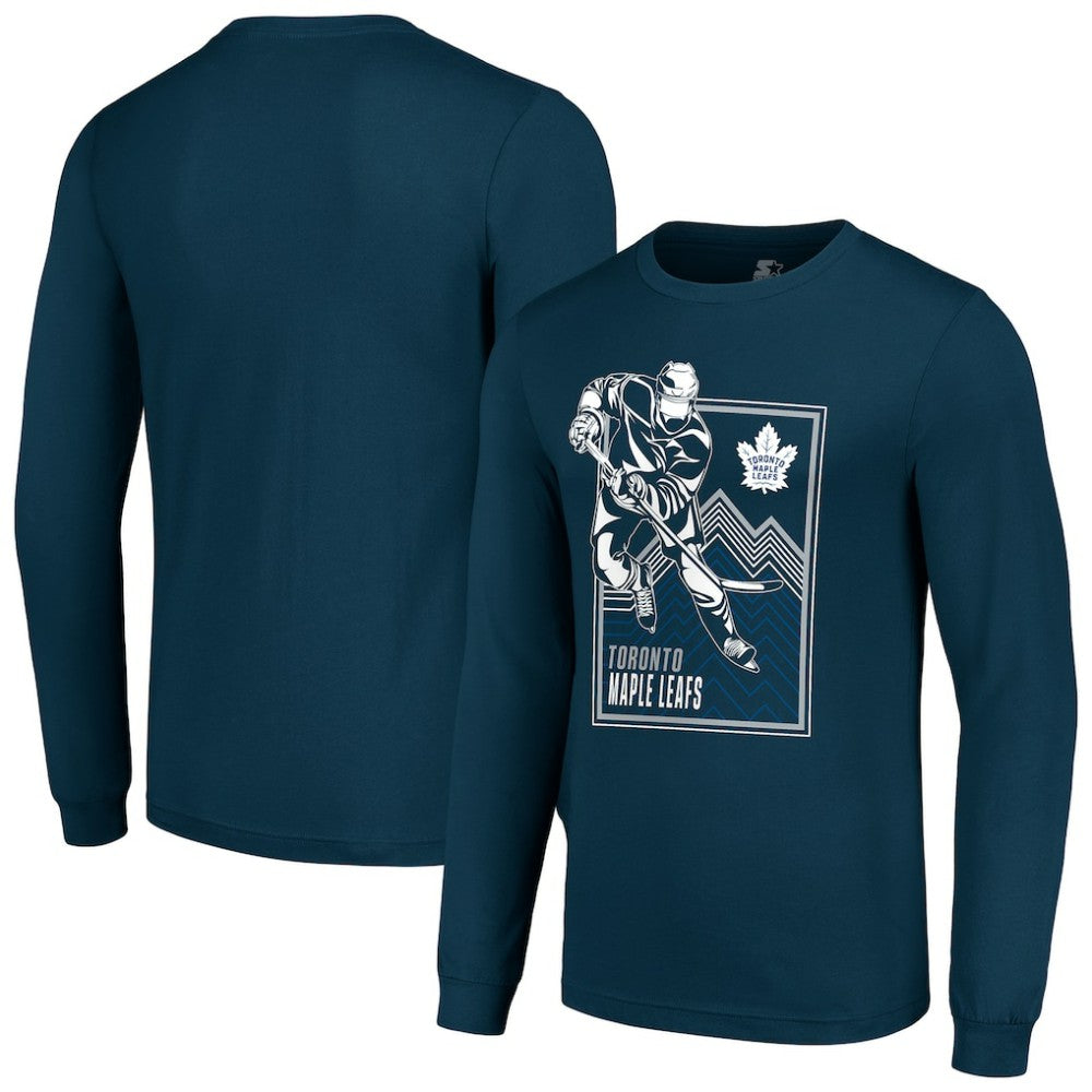 Toronto Maple Leafs Starter Player Grid Long Sleeve T-Shirt Outlet