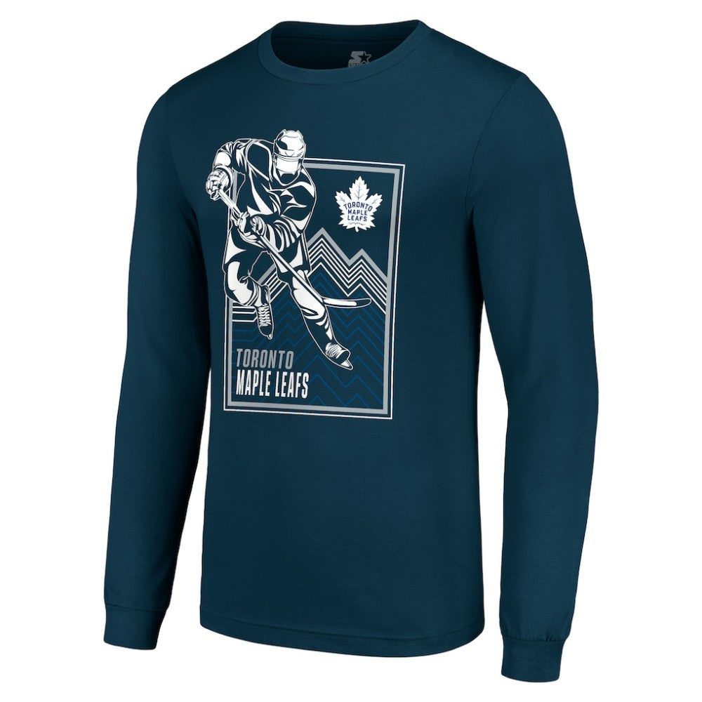Toronto Maple Leafs Starter Player Grid Long Sleeve T-Shirt Outlet