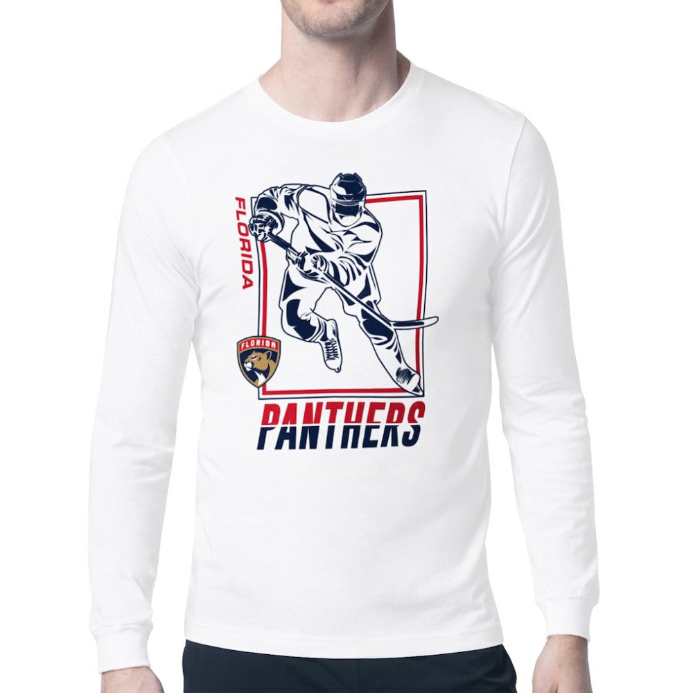 Florida Panthers Starter Player Grid Long Sleeve T-Shirt Online