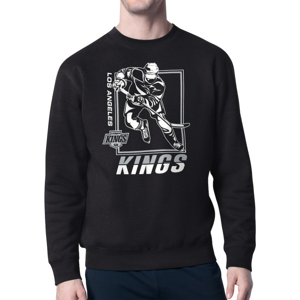 Los Angeles Kings Starter Player Grid Fleece Pullover Sweatshirt Sale
